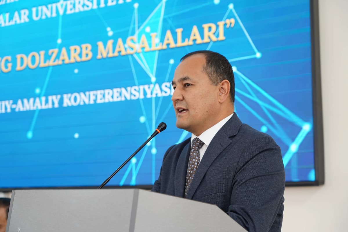 🎓 Osiyo texnologiyalar universitetida filologiya yo‘nalishiga bag‘ishlangan nufuzli xalqaro ilmiy-amaliy anjuman o‘z ishini boshladi.
