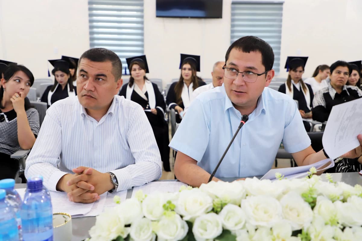 Osiyo texnologiyalar universitetida "Ta'lim va tarbiya nazariyasi va metodikasi (maktabgacha ta'lim)"
  mutaxassisligi magistrantlarining magistrlik dissertatsiyalari himoyasi qizg'in ruhda o'tmoqda.