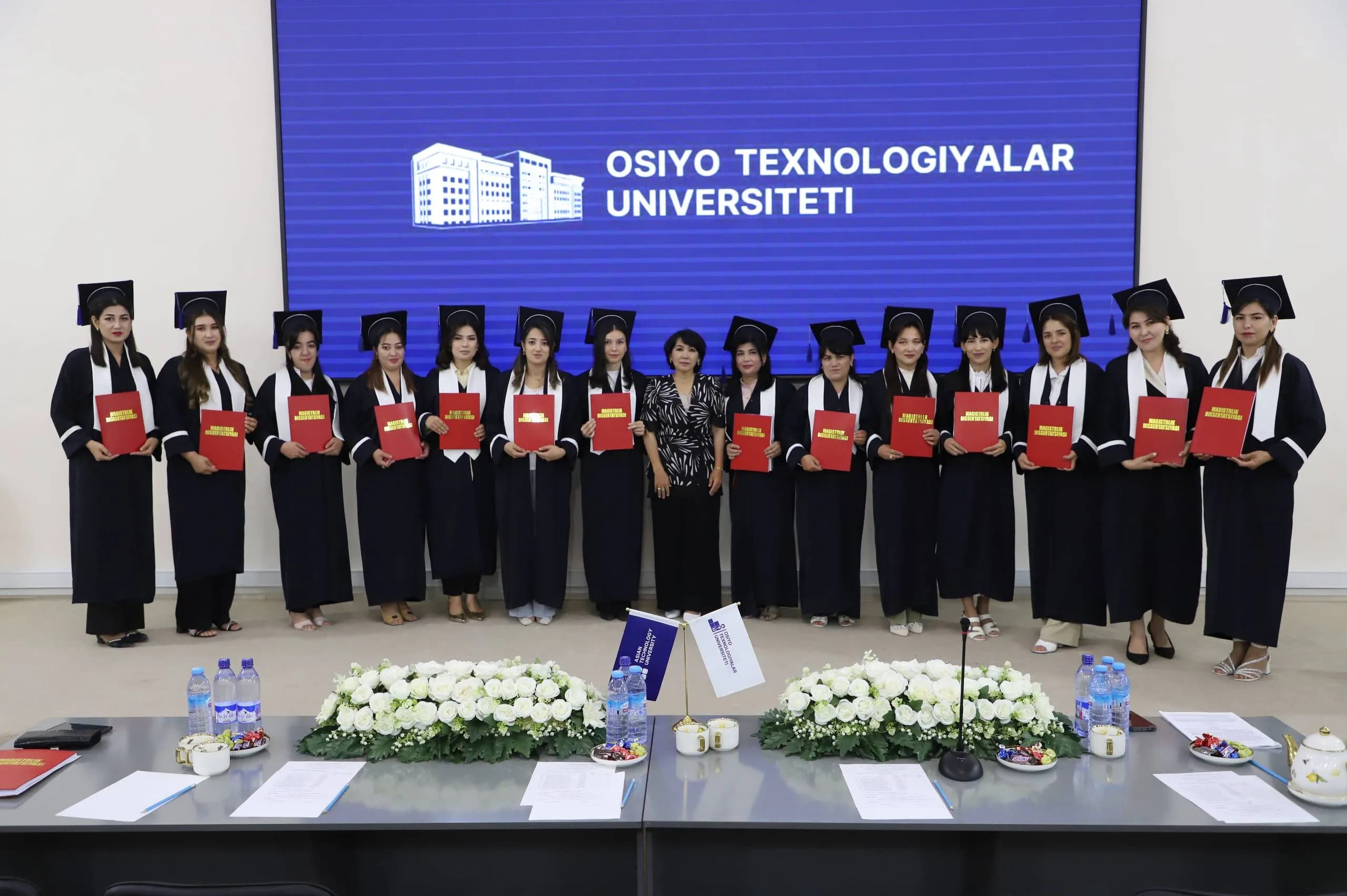 Osiyo texnologiyalar universitetida "Ta'lim va tarbiya nazariyasi va metodikasi (maktabgacha ta'lim)"
  mutaxassisligi magistrantlarining magistrlik dissertatsiyalari himoyasi muvaffaqiyatli yakunlandi.
