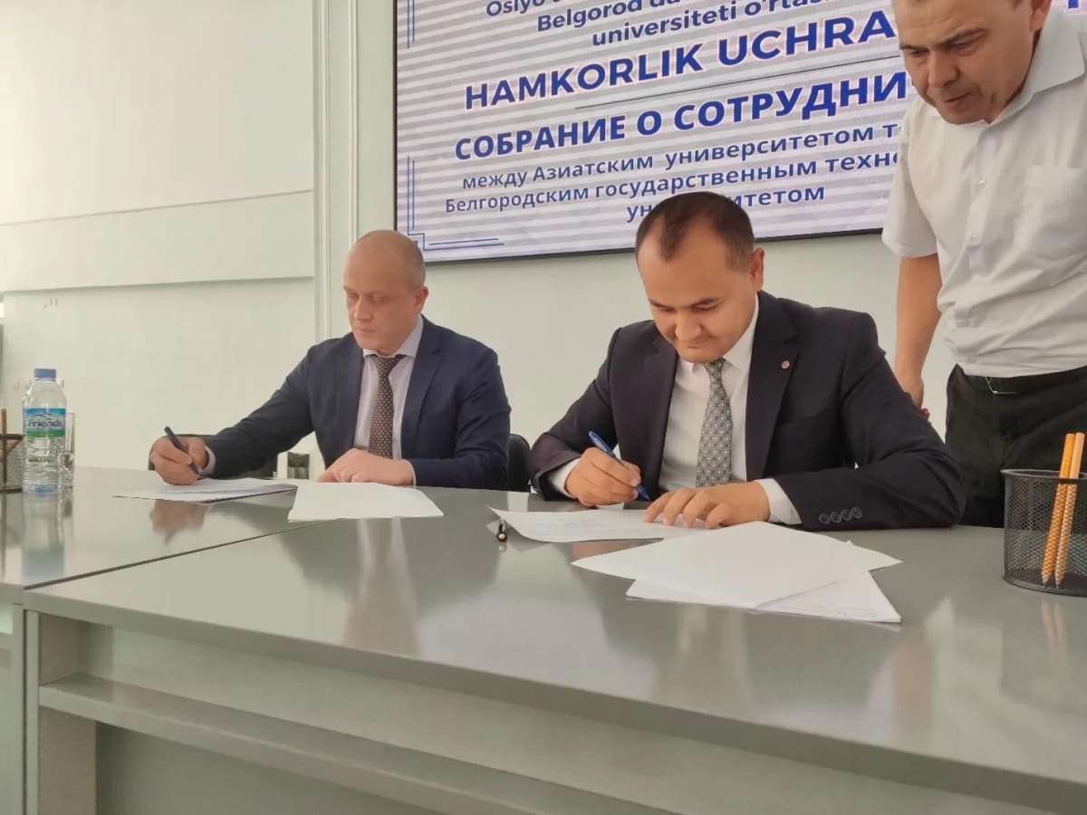 Ikkala oliy ta’lim muassasalari o‘rtasida o‘zaro hamkorlik shartnomalari