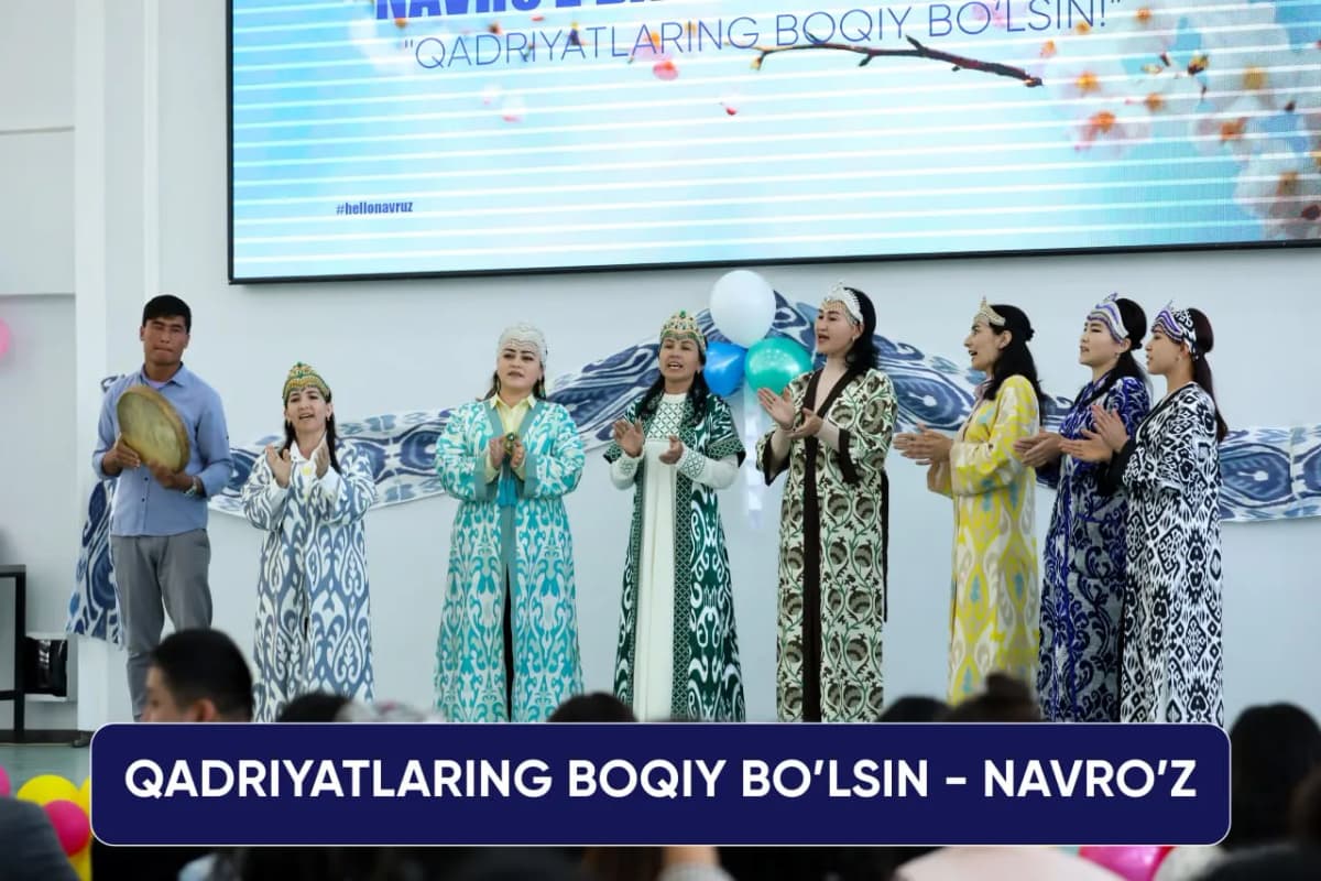 Ayni kunlarda Respublikamiz boʻylab “Qadriyatlaring boqiy boʻlsin!” gʻoyasi asosida barcha tashkilot va muassasalarda turli tadbirlar, sayllar oʻtkazib kelinmoqda.
