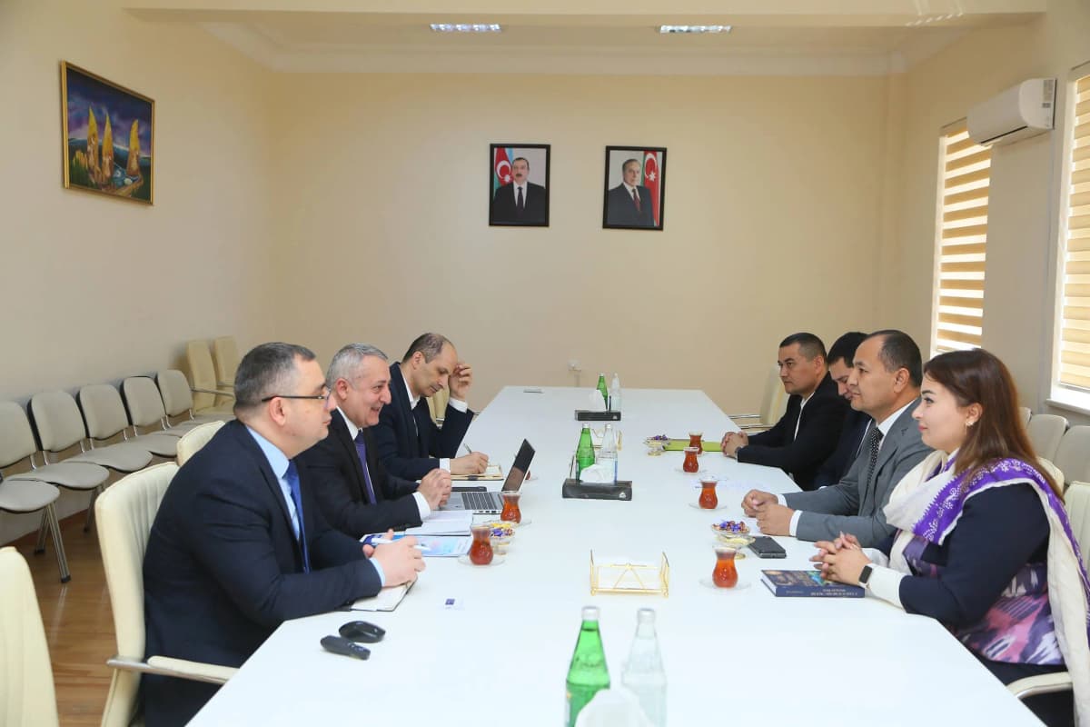 🤝 Ayni paytda Ozarbayjon Davlat texnika universiteti bilan hamkorlik memorandumi imzolandi.